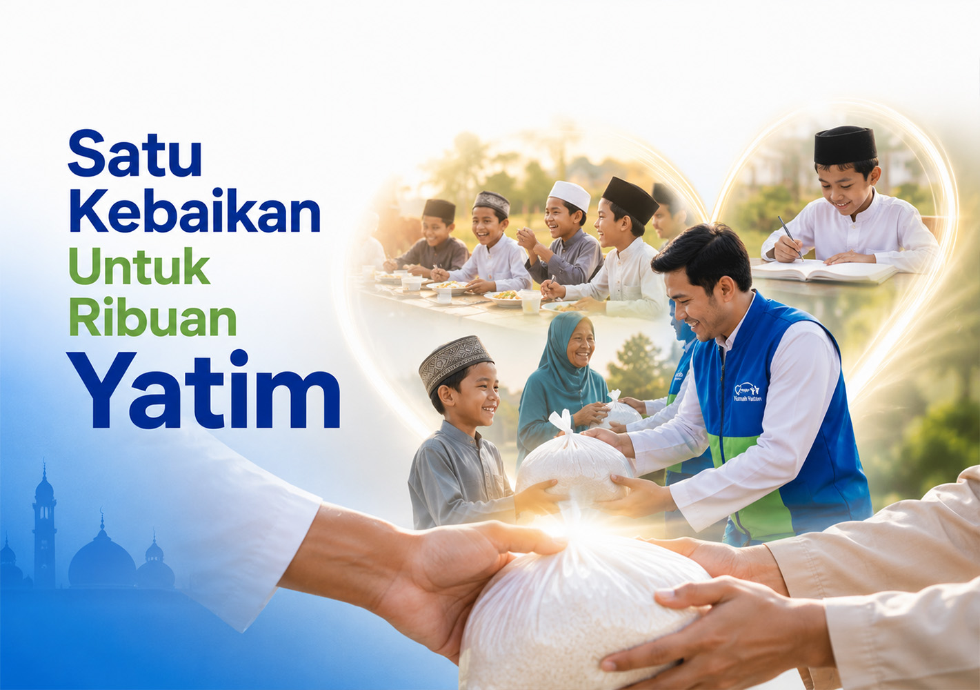 Dahsyatnya Sedekah untuk Ribuan Anak Yatim